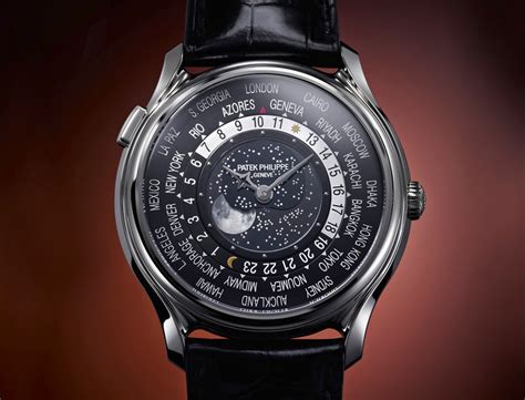 patek philippe world time moon watch